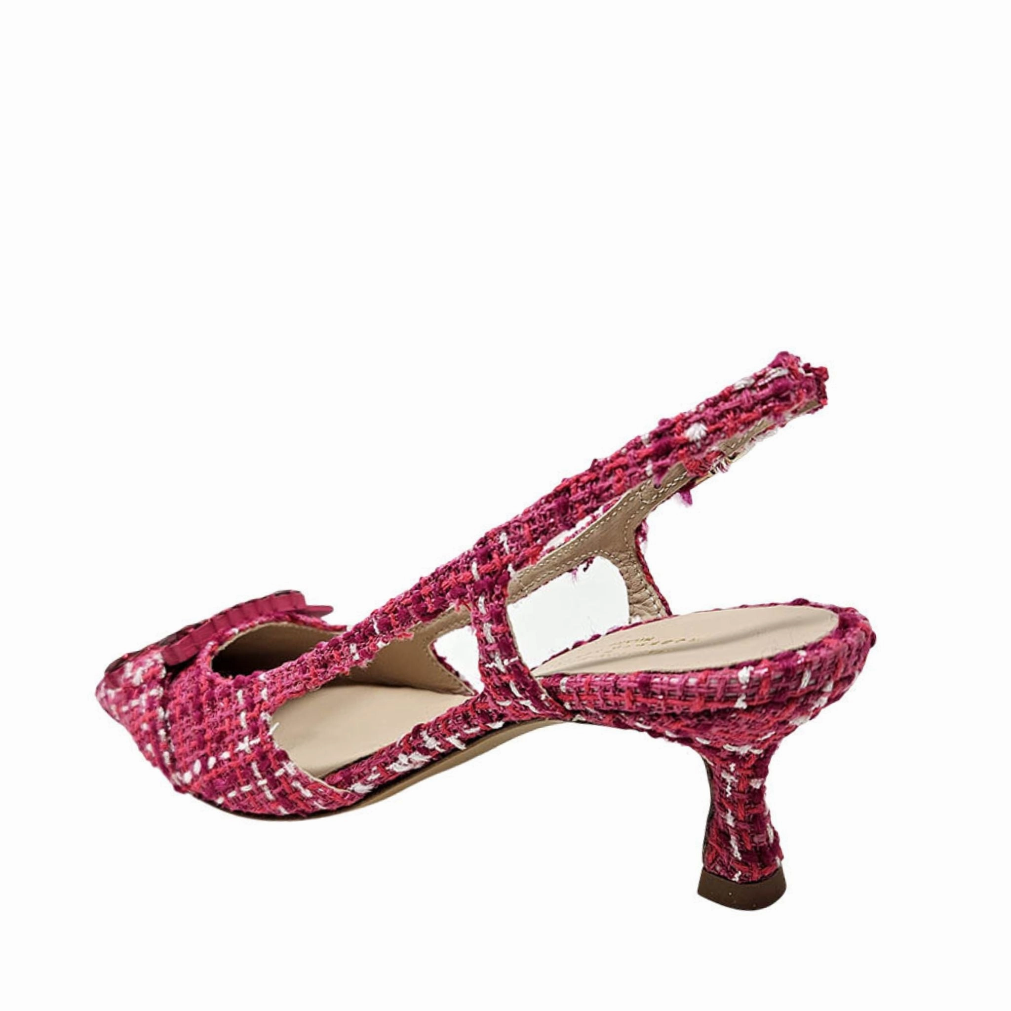 Atena Cherry Heel Slingback