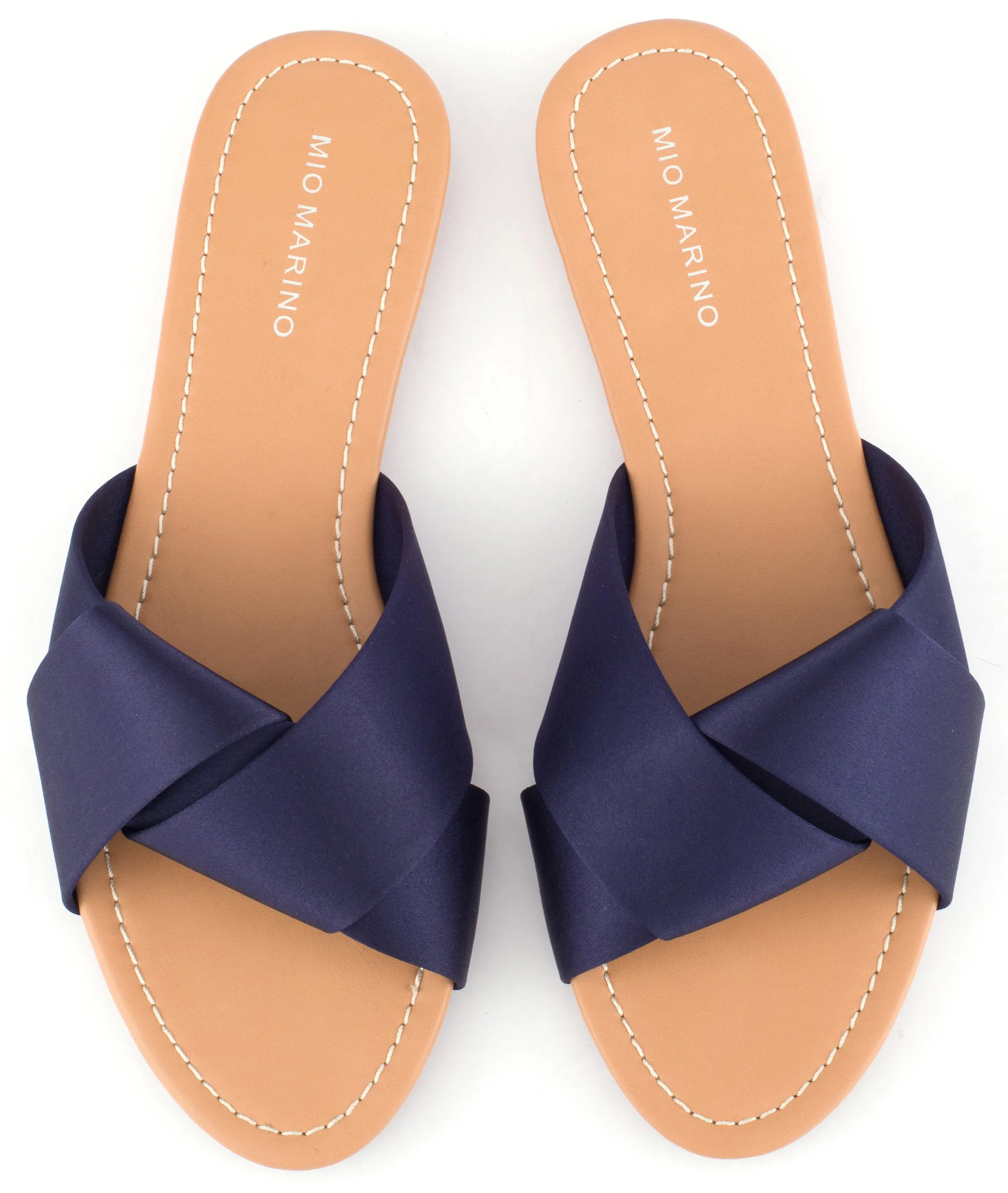 Bandeau Slipper Crossband Shoes High Heel Pump Sandals