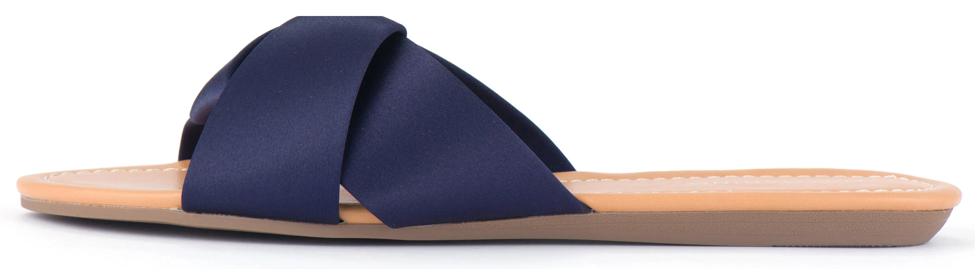 Bandeau Slipper Crossband Shoes Grounded Sandals