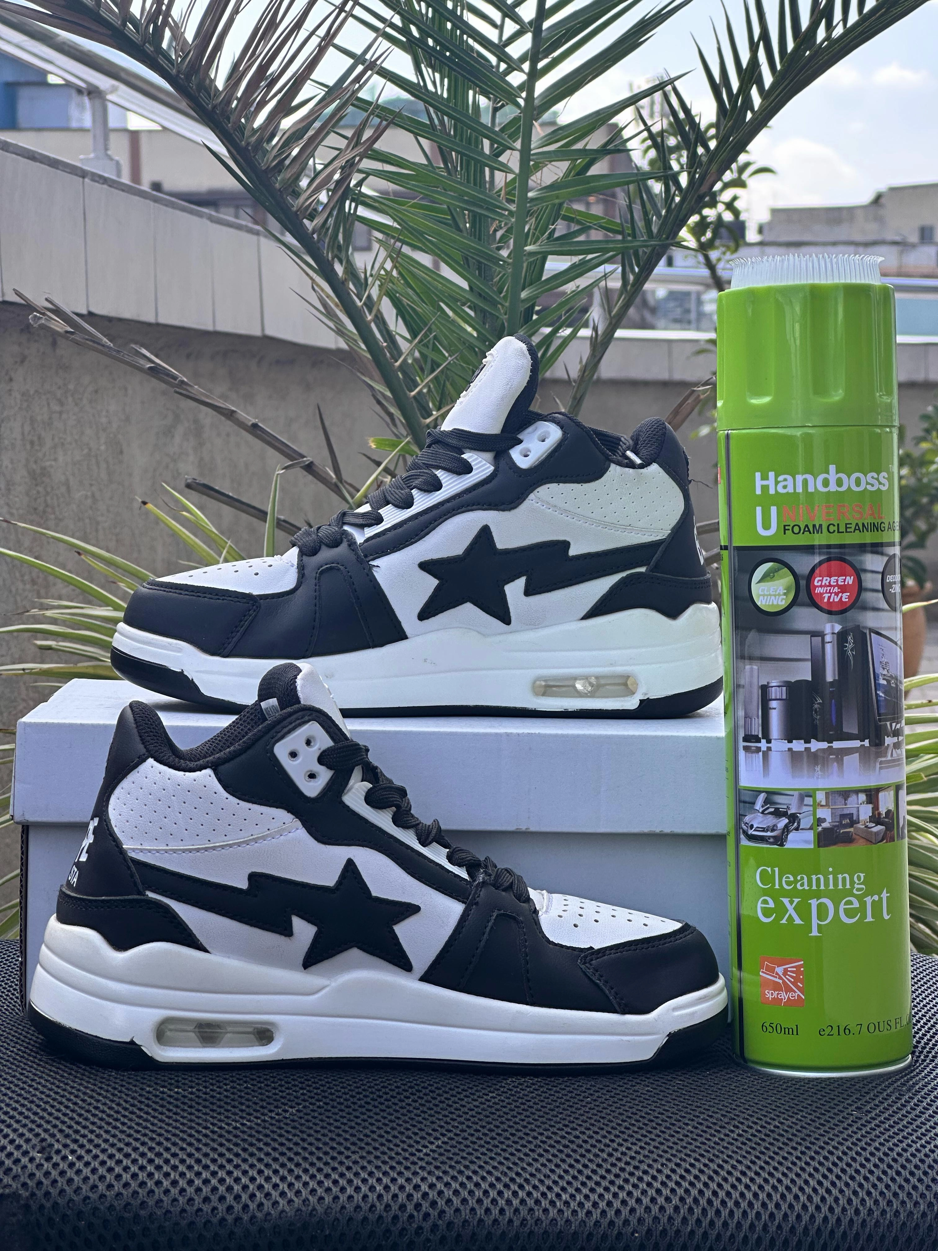 Bape sta High Cut- Black White