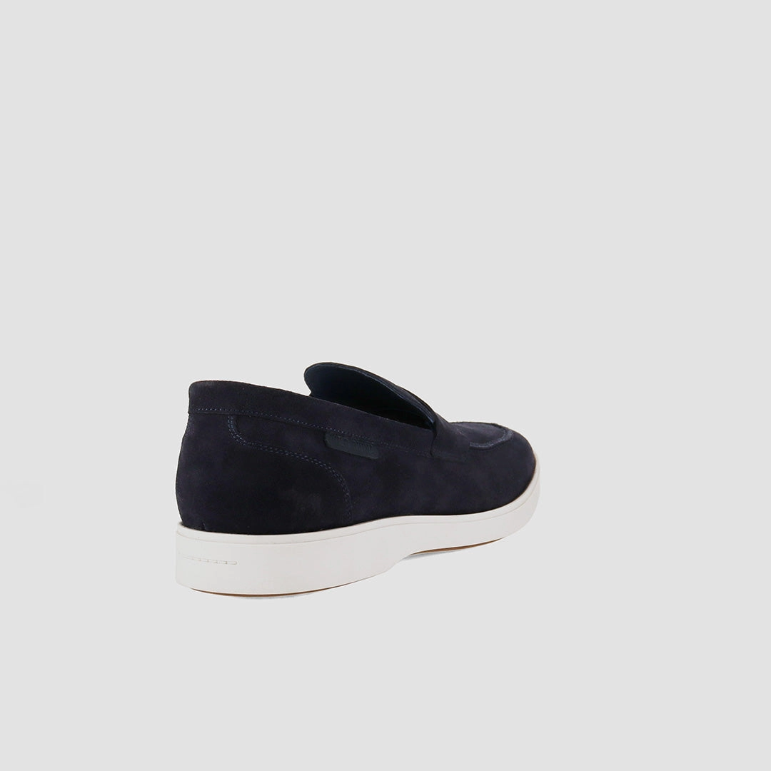Bayview Casual Shoes Navy Suede