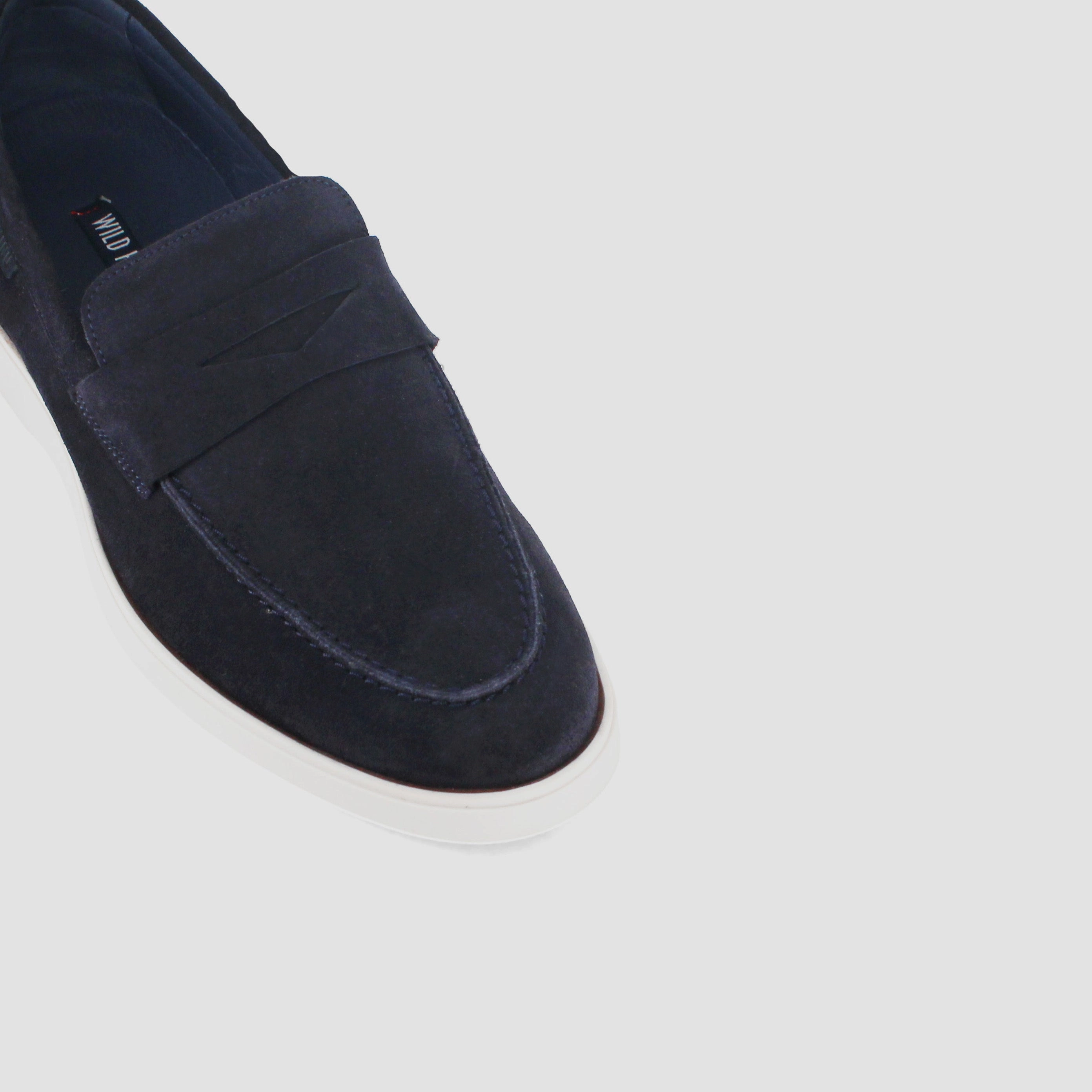 Bayview Casual Shoes Navy Suede