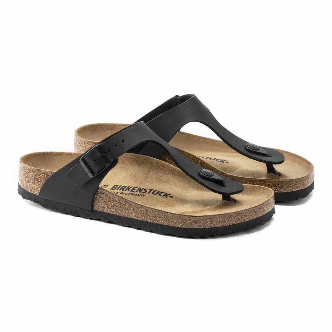 Japanese Samurai Sandals Birkenstock - Women's Gizeh Birko-Flor Sandals (43693)