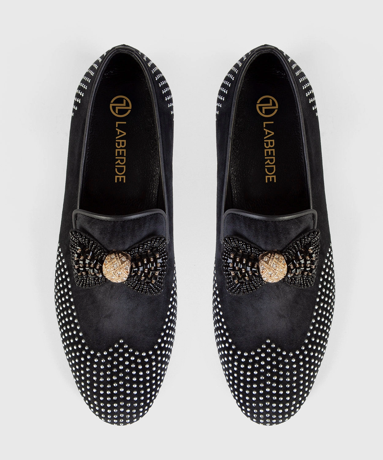 Black And White Stones Dress And Loafers