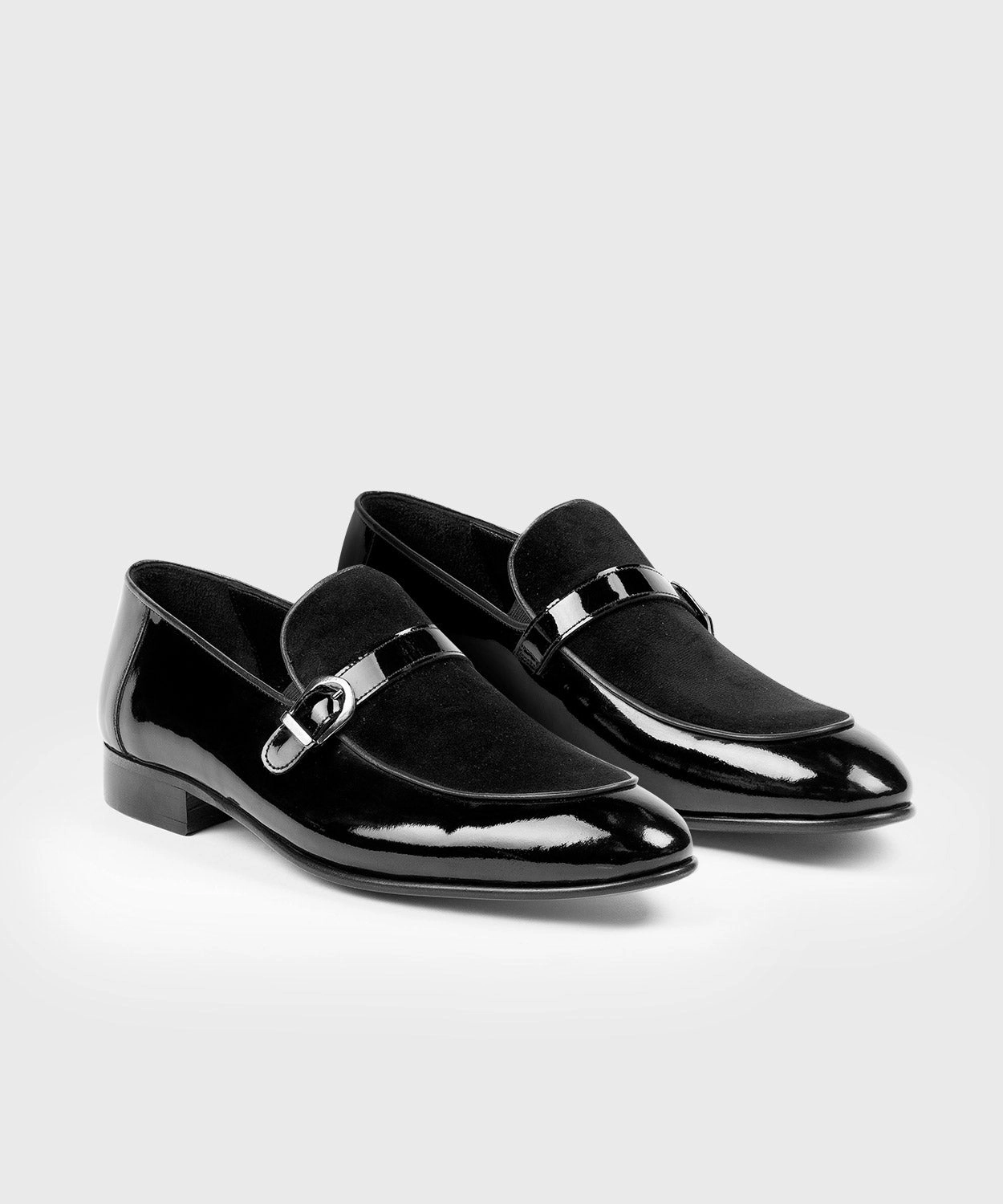 Johnston Murphy Sheepskin Loafers Black Loafers