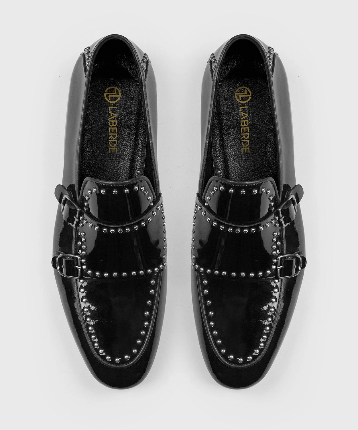 Black Patent Leather Loafers Platforms