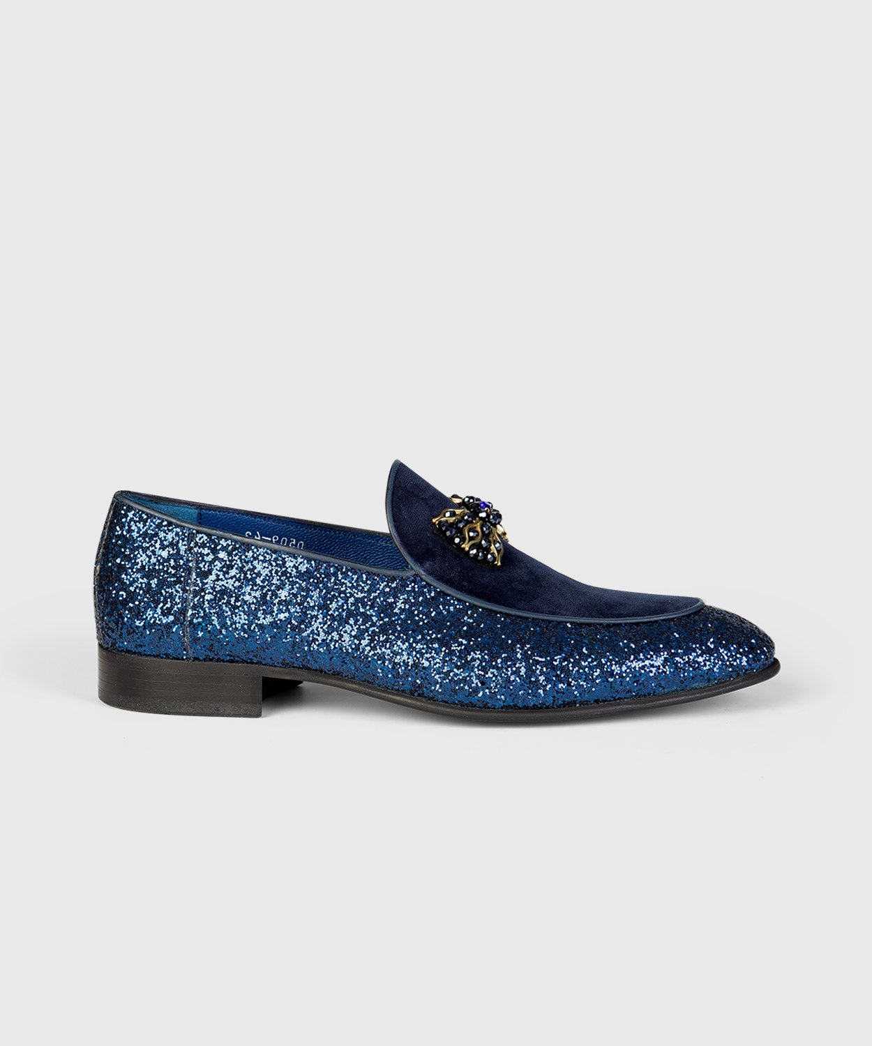 Blue Suede Loafers Cordovan Tassel Loafers