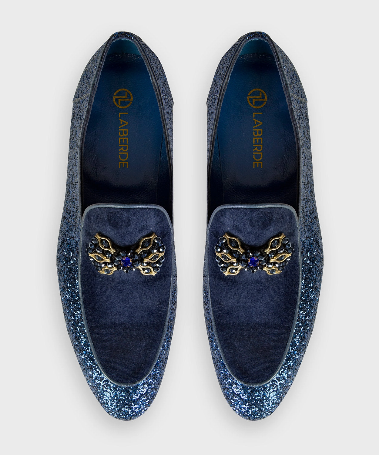 Blue Suede Loafers Original Penny Loafers