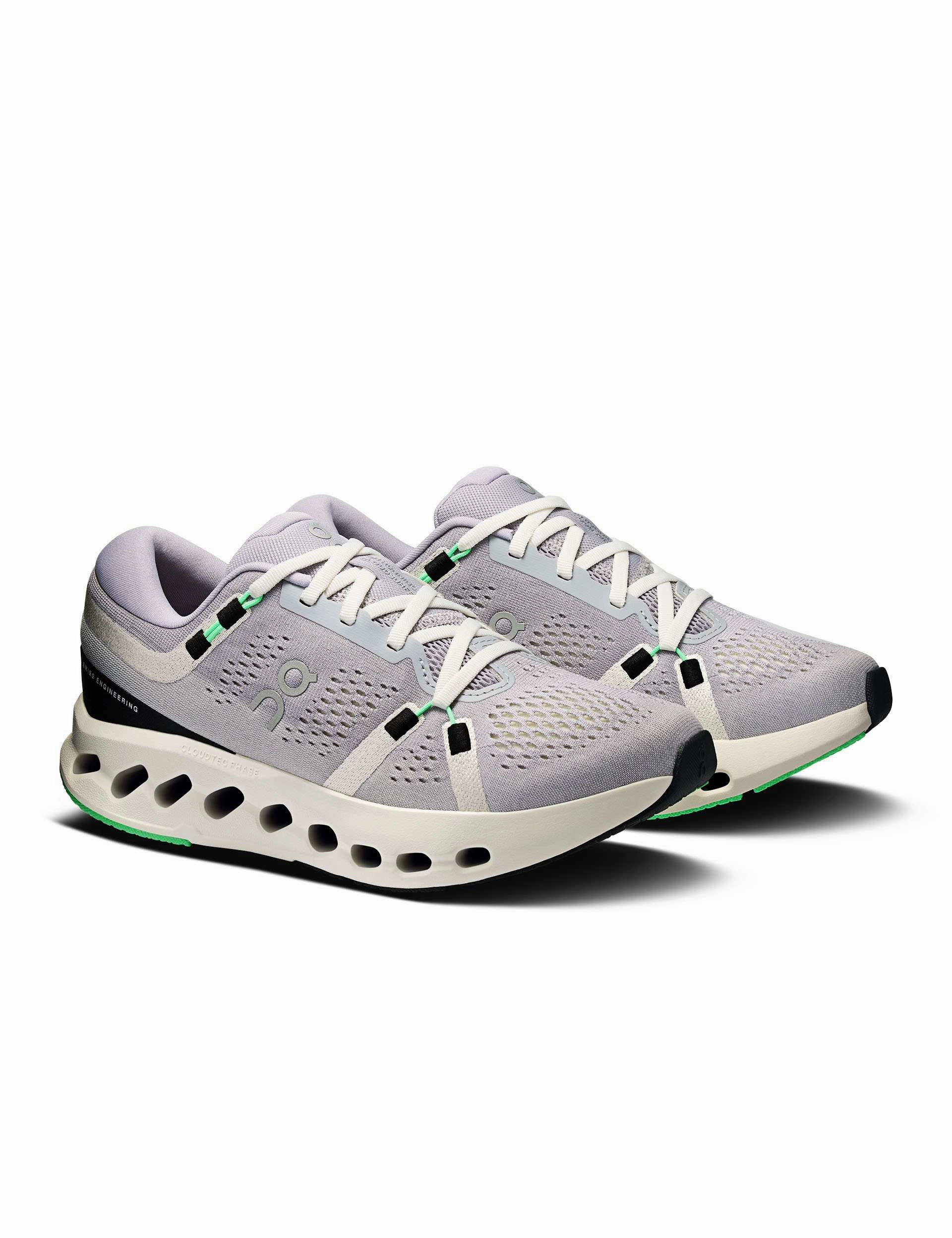Shoes For Running With Flat Feet Cloudsurfer 2 - Lilac/Ivory
