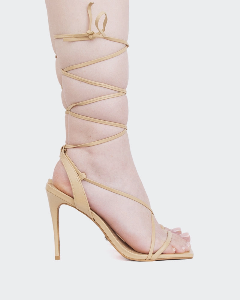 Boudoir Tan Leather Walk Sandals Comfortable