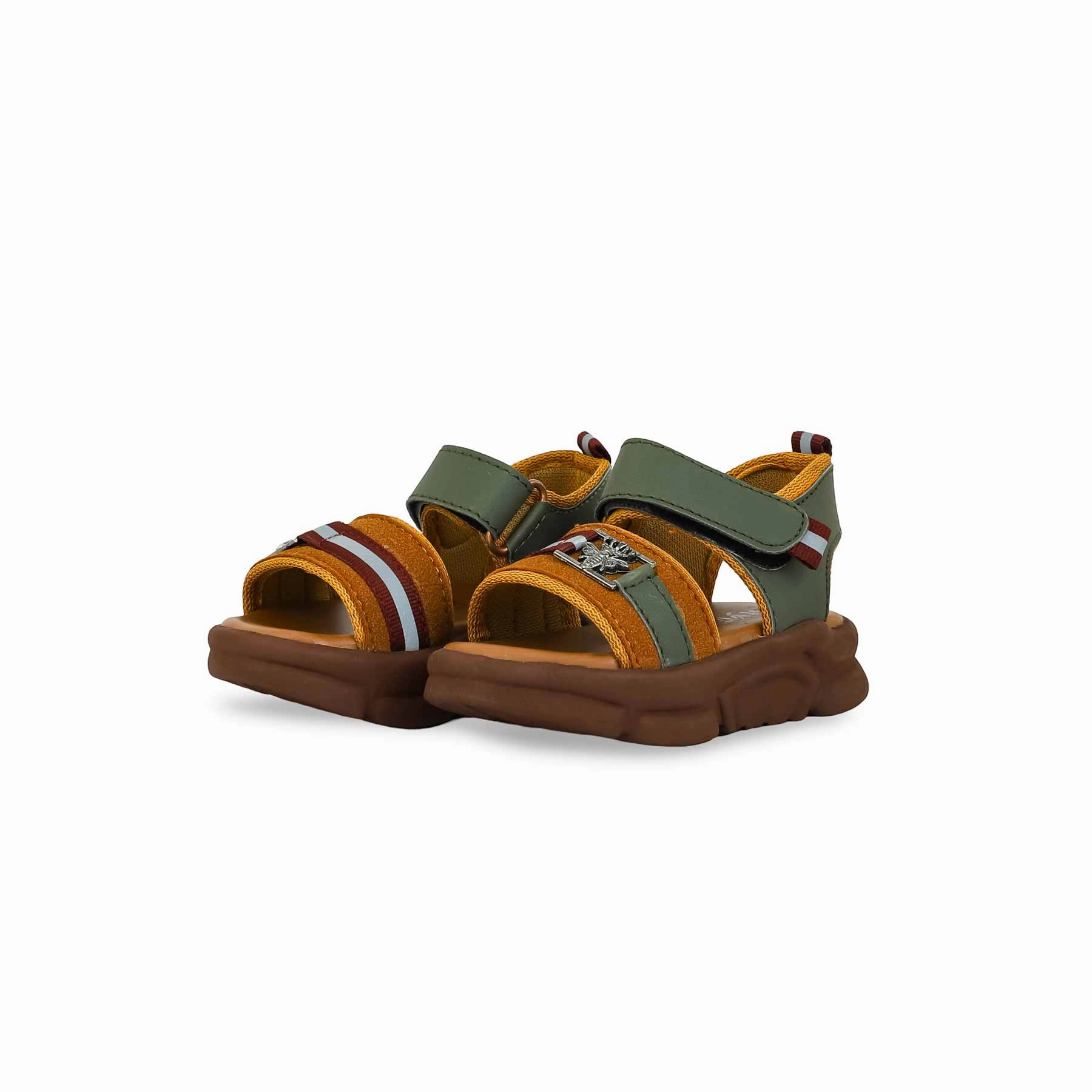 Boys Brown Formal Sandal KD4782