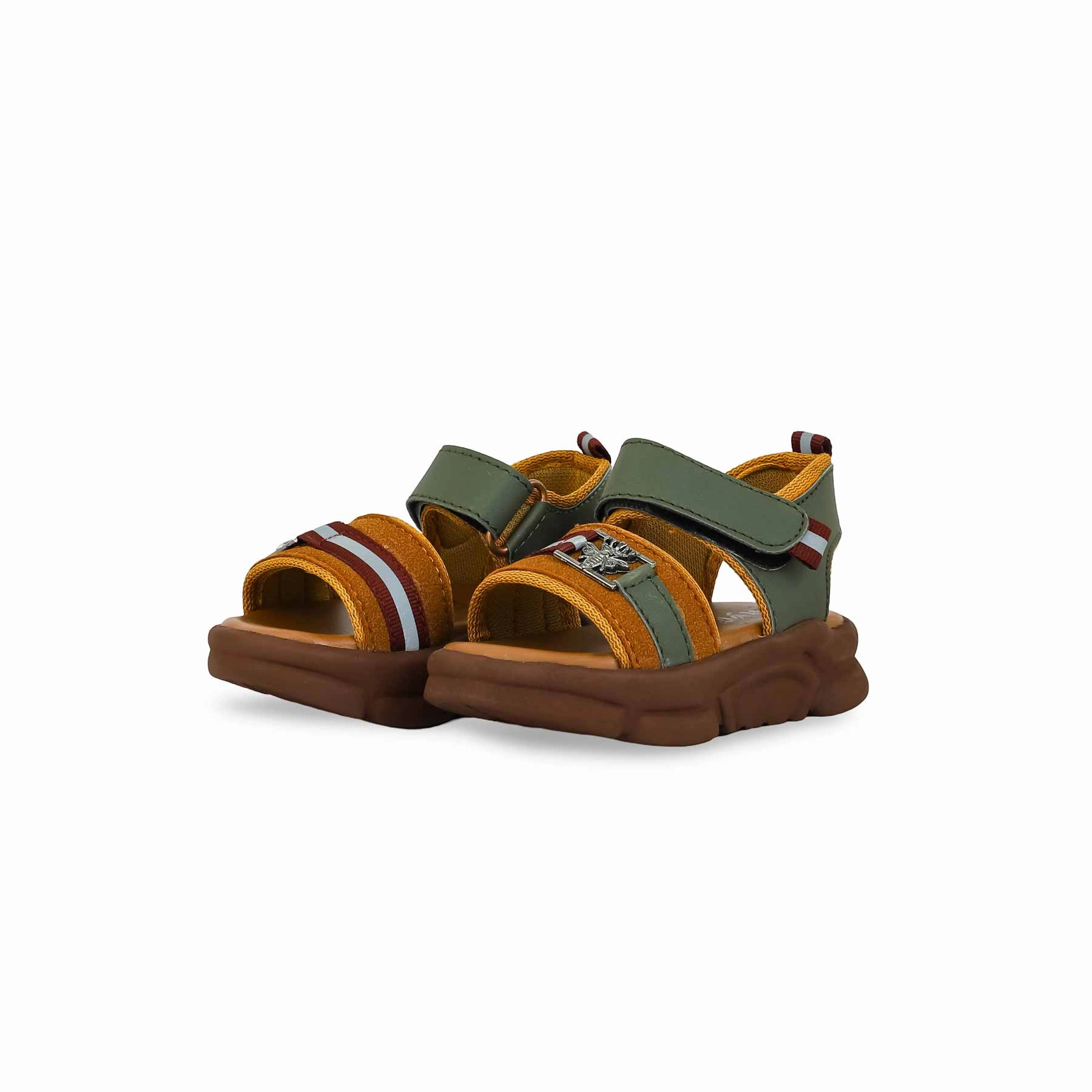 Boys Brown Formal Sandal KD4782 Sandals For Supporting Arches