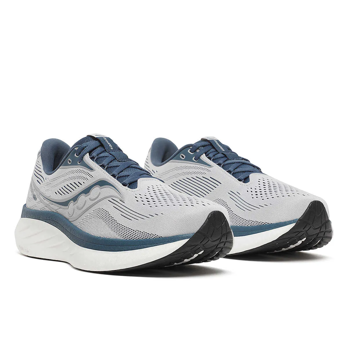Saucony Ride 18 (Cloud/Dusk) - Mens Rad Running Shoes
