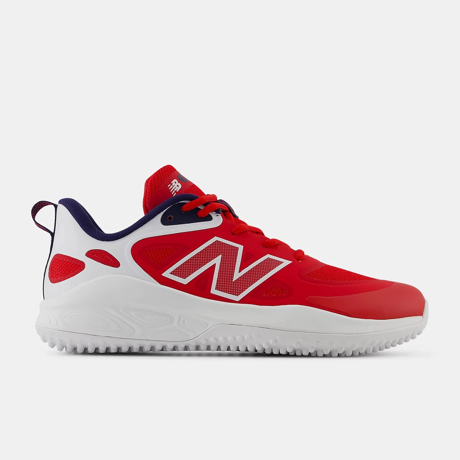 New Balance Women's Fresh Foam x Velo v4 Turf-Trainer Softball Shoes - Red/White/Navy STVELOU4