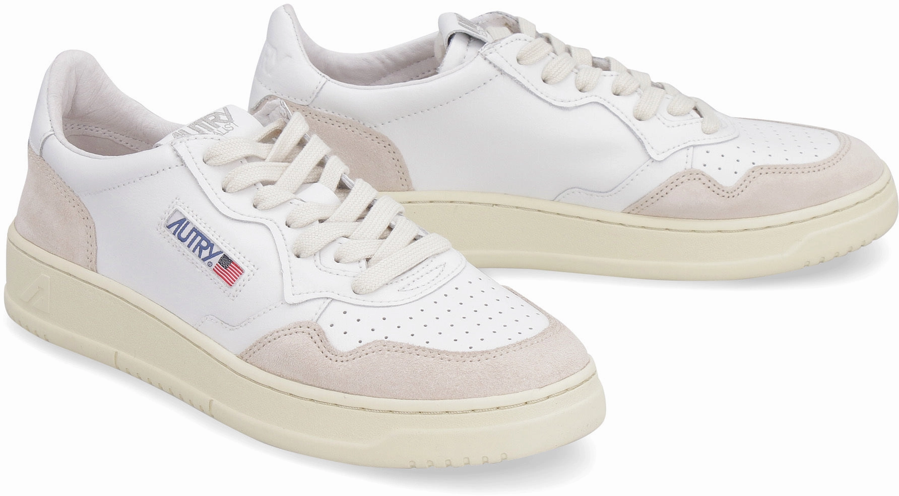 Air Running Sneakers MEDALIST LOW - LEATHER AND SUEDE SNEAKERS