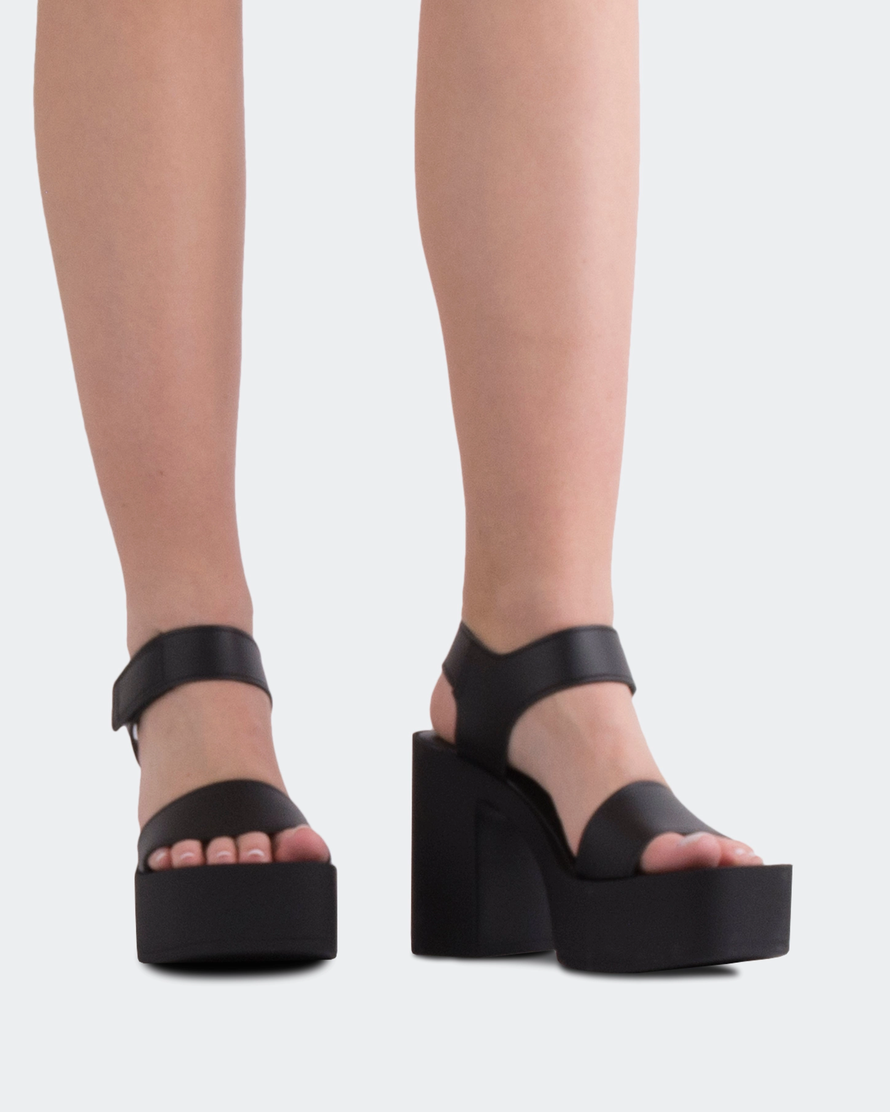 Footjoy Sandals Amical Black Leather