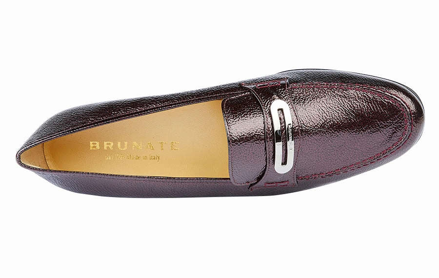 Br Horizon Bordeaux Ladies Canvas Loafers