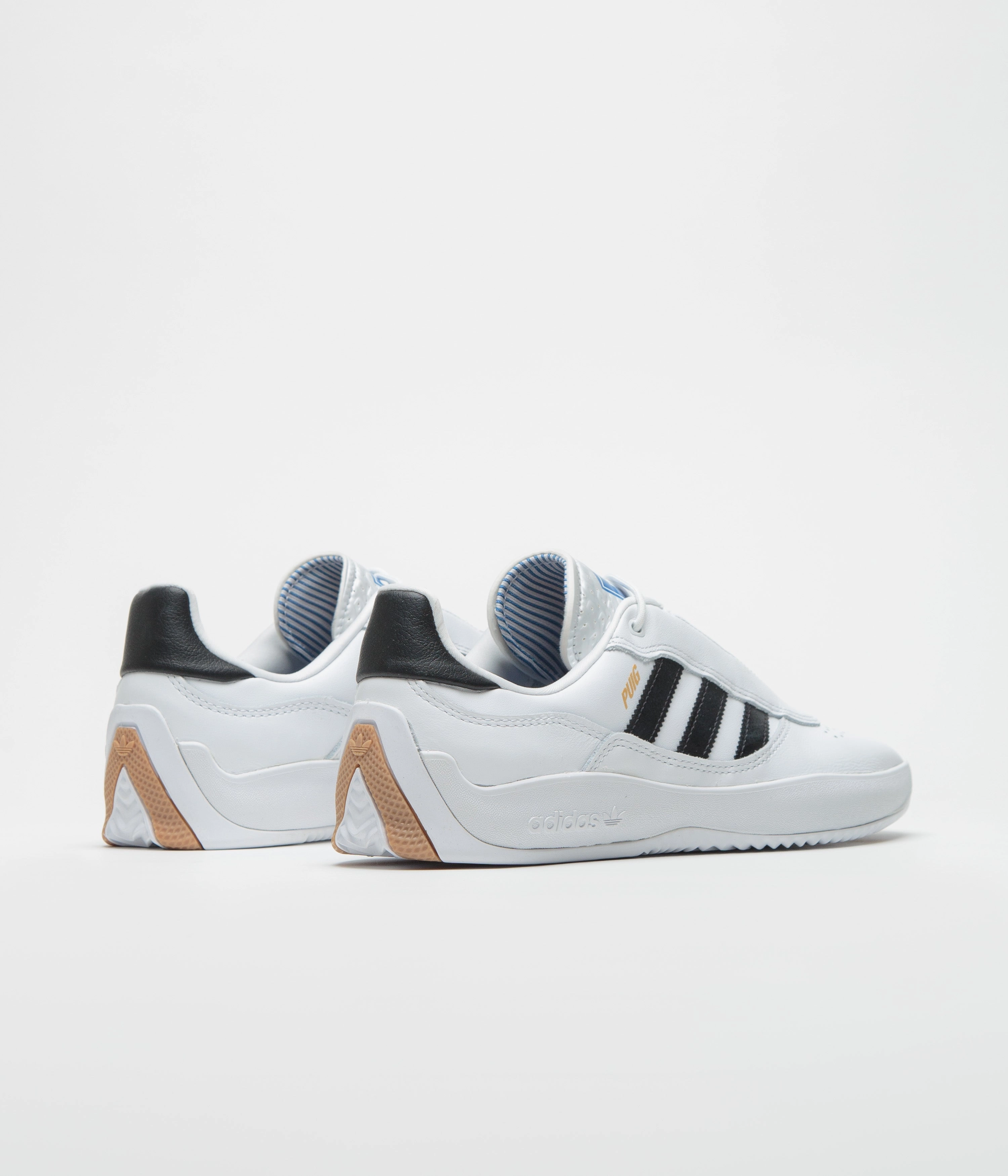 Adidas Puig Shoes - FTWR White / Core Black / Bluebird Bathing Ape Shoes Adidas