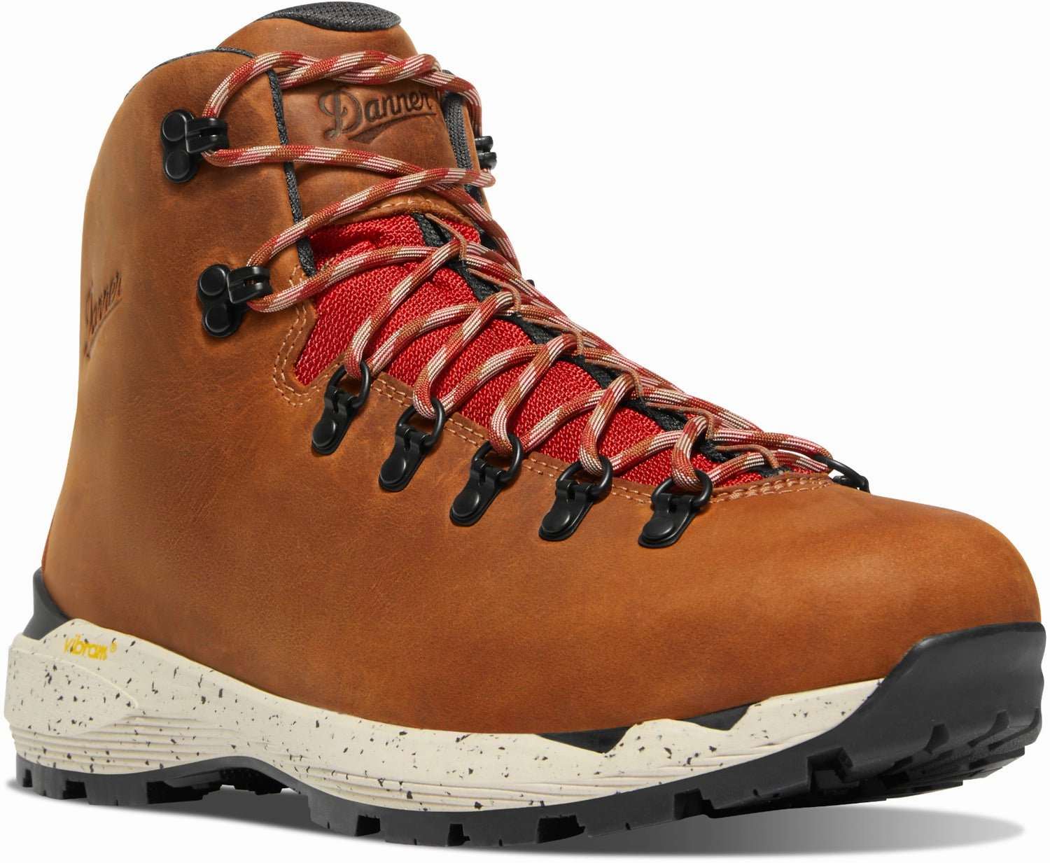 Difference Between Trail Runners And Hiking Shoes Danner Mens Mountain 600 EVO GTX Mocha Brown/Rhodo Red Leather Hiking Boots