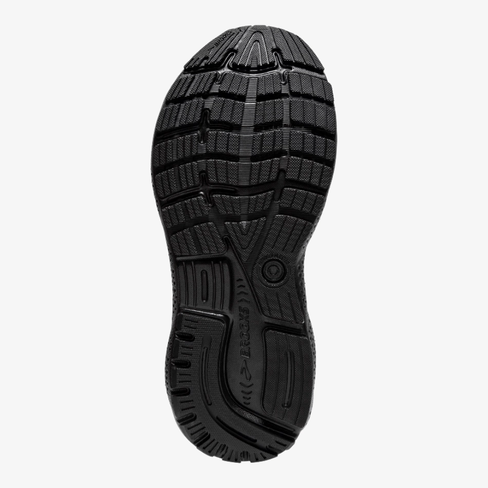 Brooks Women's Ghost 16 Running Shoes AW24 Black/Black/Ebony Nike Weight Training Shoes