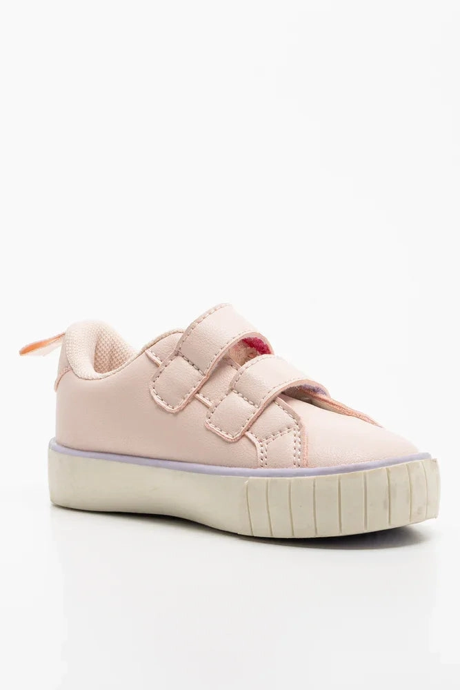 Butterfly Velcro Sneaker Pink