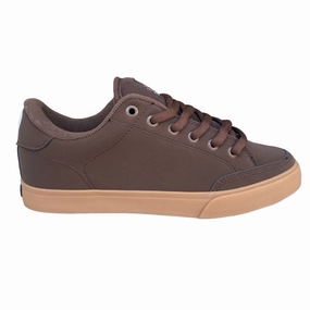  C1RCA scarpa sneakers da skateboard Adrian Lopez AL50 GYGM grigio caramello terriccio caramello