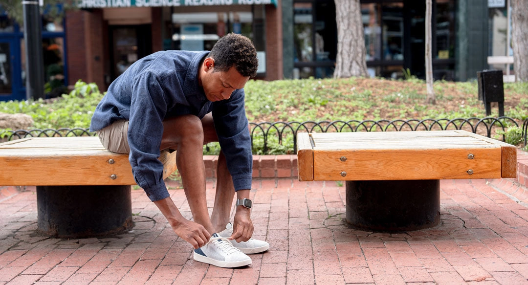 Cannon Knit M 2.0 White / Navy Nike Kobe Sneakers