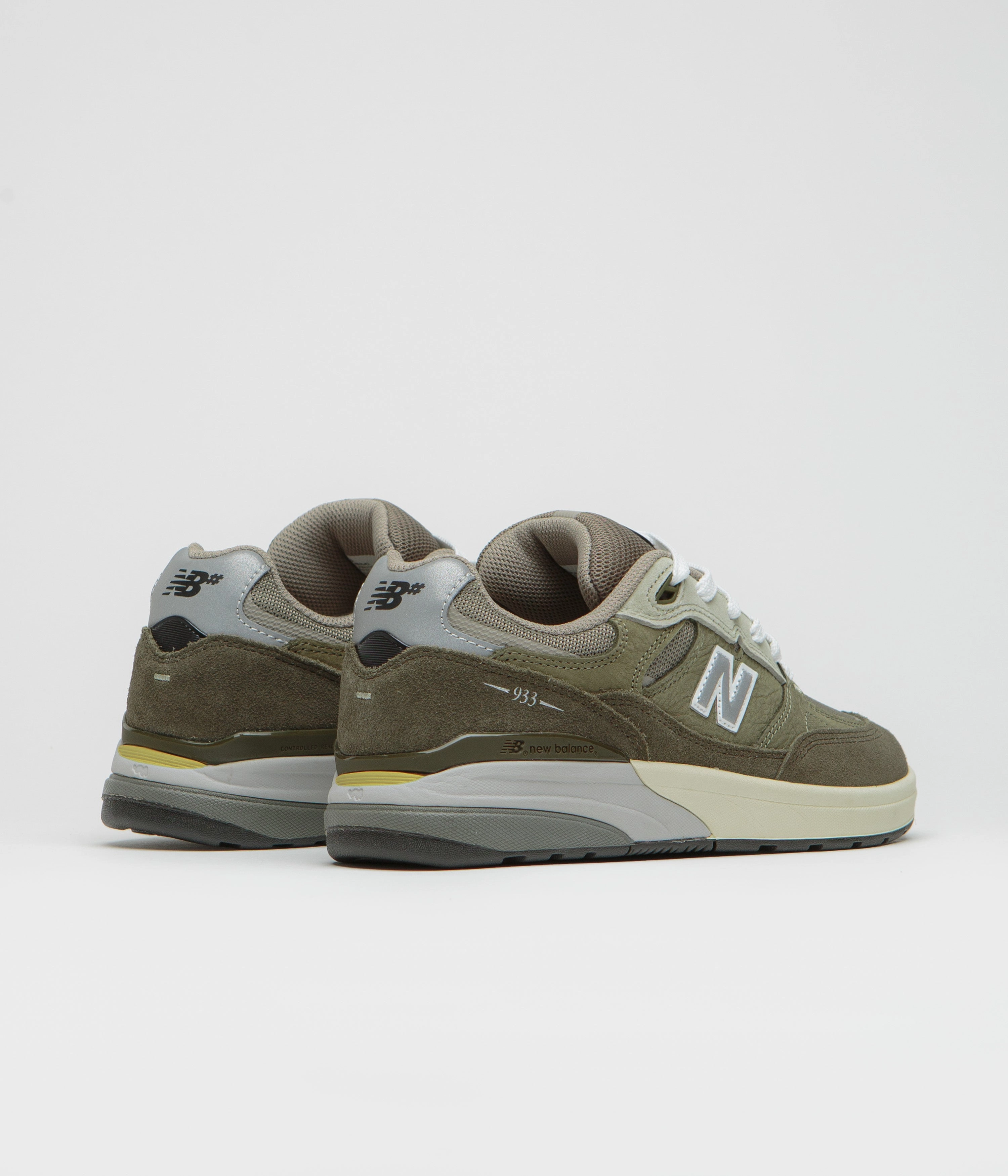 New Balance Terrace Mule New Balance Numeric 933 Andrew Reynolds Shoes - Olivine