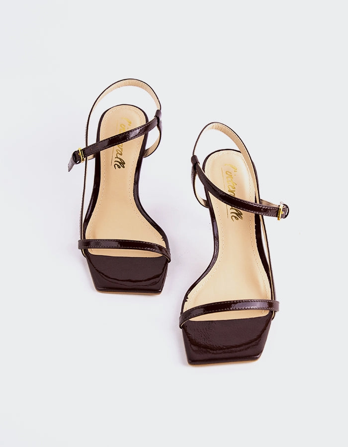 Charmy Brown Naplack Sandals Regency Latoc