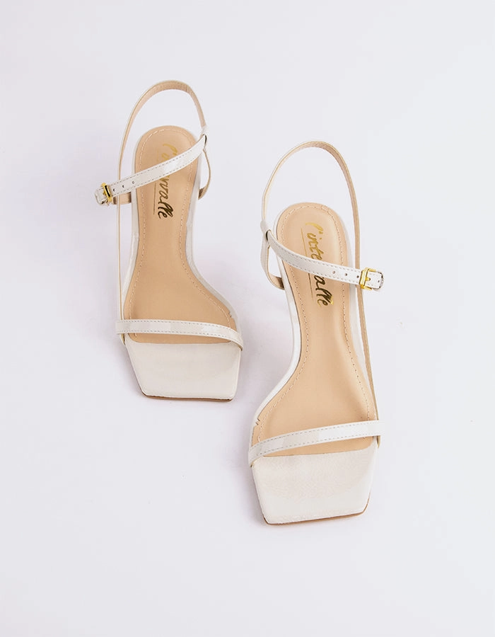 Charmy Off White Naplack Huaraches Mexican Sandals