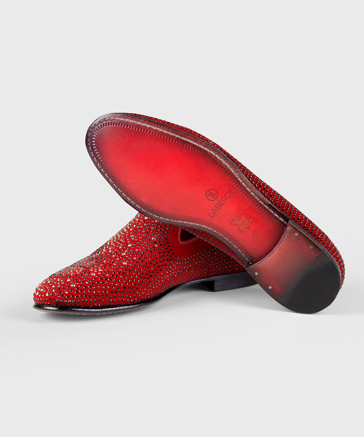 Suede With Stones Spring Step Loafers