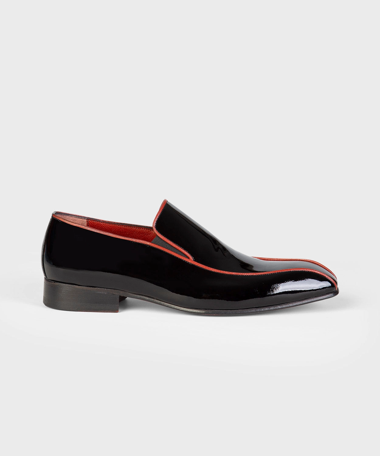 Patent Leather Loafers Tassel Suede Loafers
