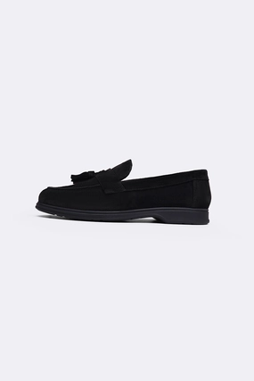 SUEDE LEATHER TASSEL LOAFERS Loafers Bamboo