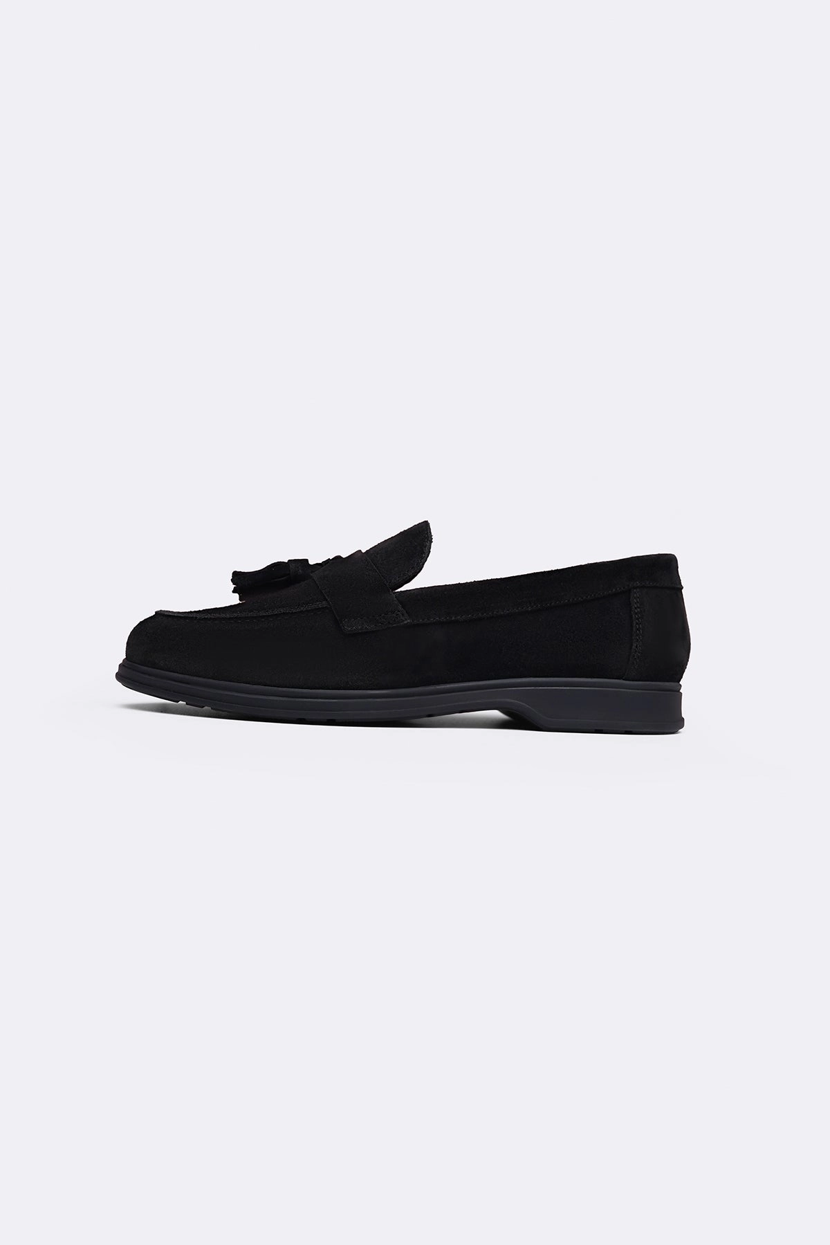 SUEDE LEATHER TASSEL LOAFERS Christian Louboutin Velvet Loafers