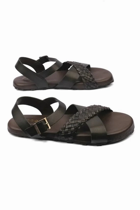 Sandals With Heels LOGO 7642 GRA