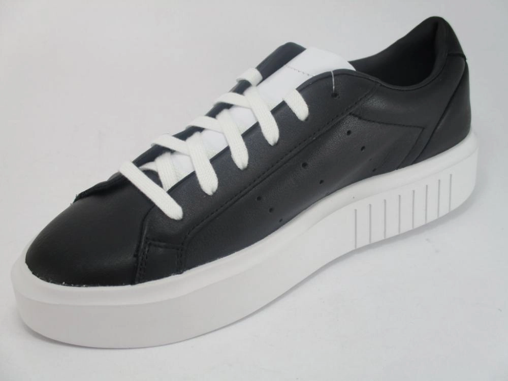 Adidas Originals scarpa sneakers con zeppa da donna Sleek Super W EE4519 nero Jimmy Choo Shoes Sneakers