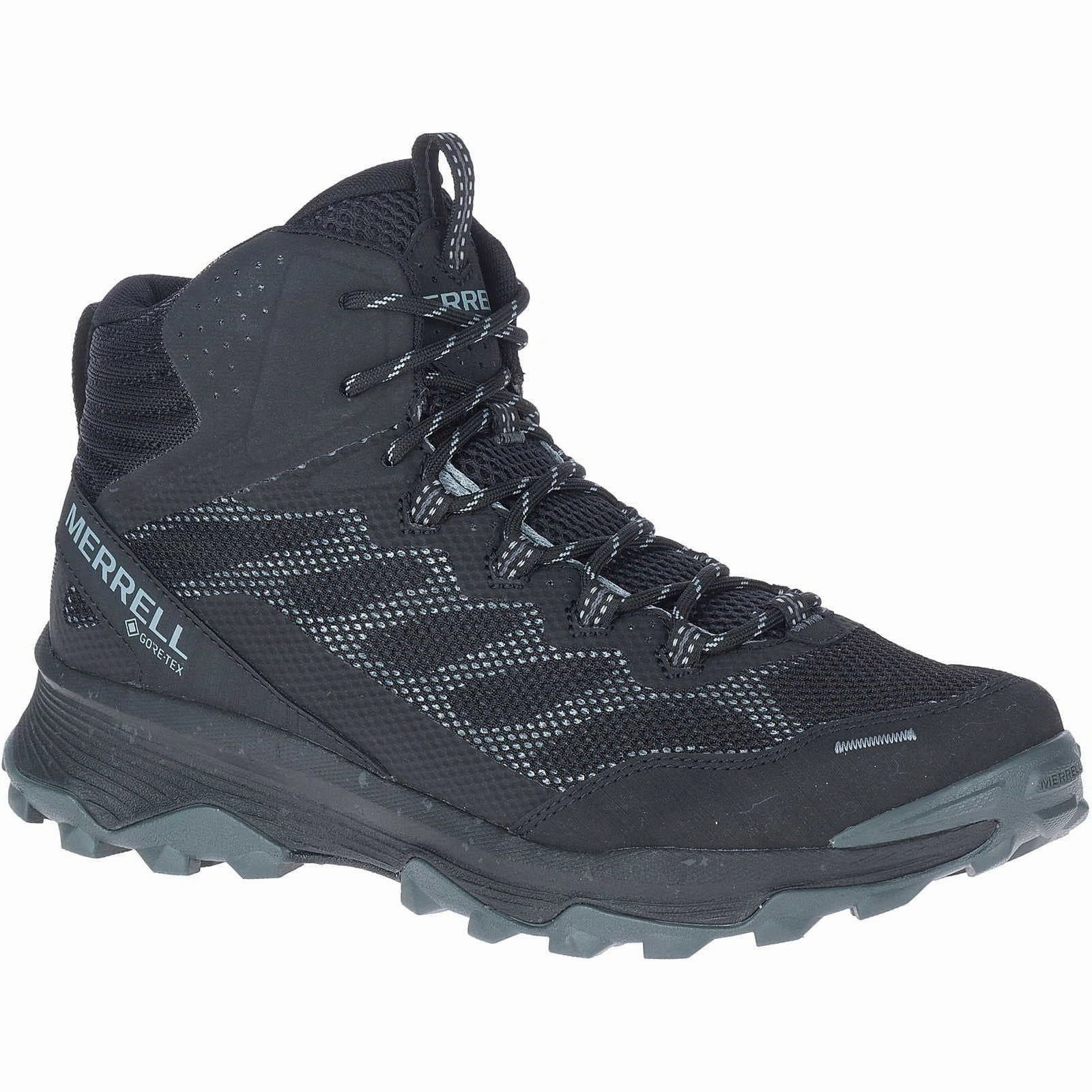 Merrell Speed Strike Mid GORE-TEX Mens Walking Boots - Black Ll Bean Hiking Shoes