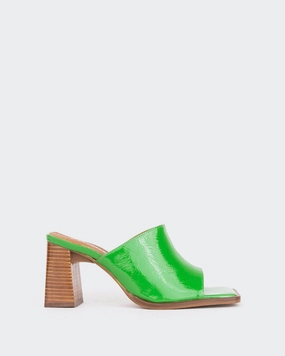 Pier Green Naplack/Nap.Vert Sandals At Shoe Dept
