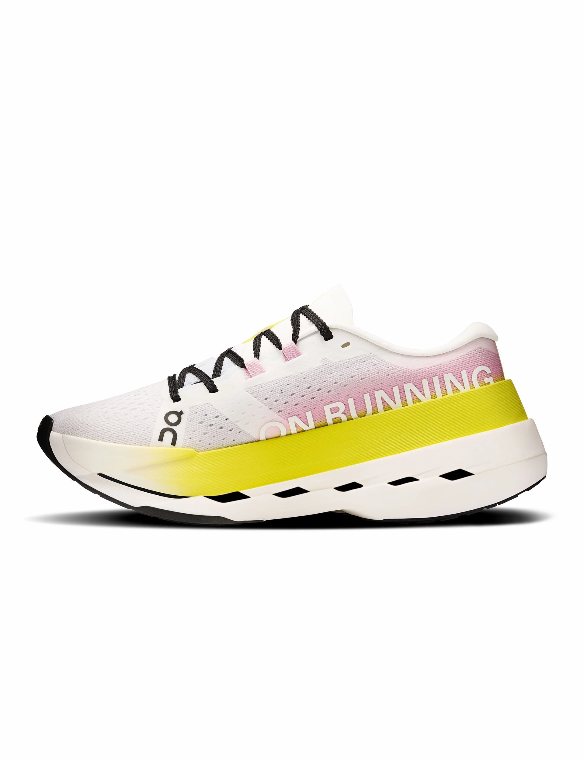 Hi Top Running Shoes Cloudboom Max - Lime/Raspberry
