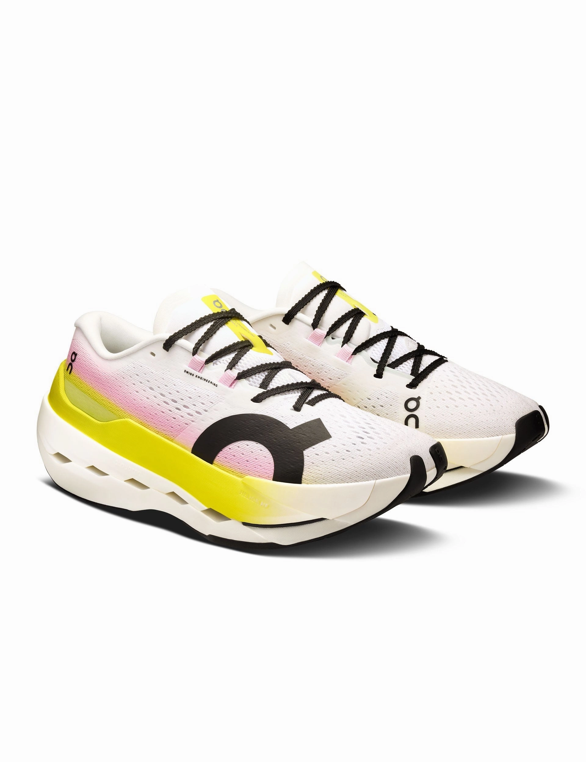 Best Shoes For Running With Achilles Tendonitis Cloudboom Max - Lime/Raspberry