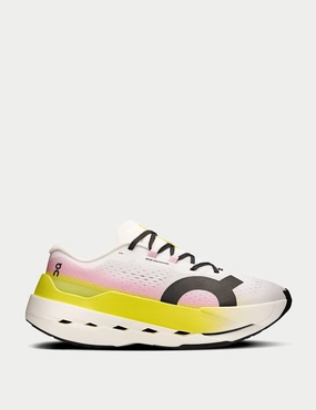 Waterproof Running Shoe Cloudboom Max - Lime/Raspberry