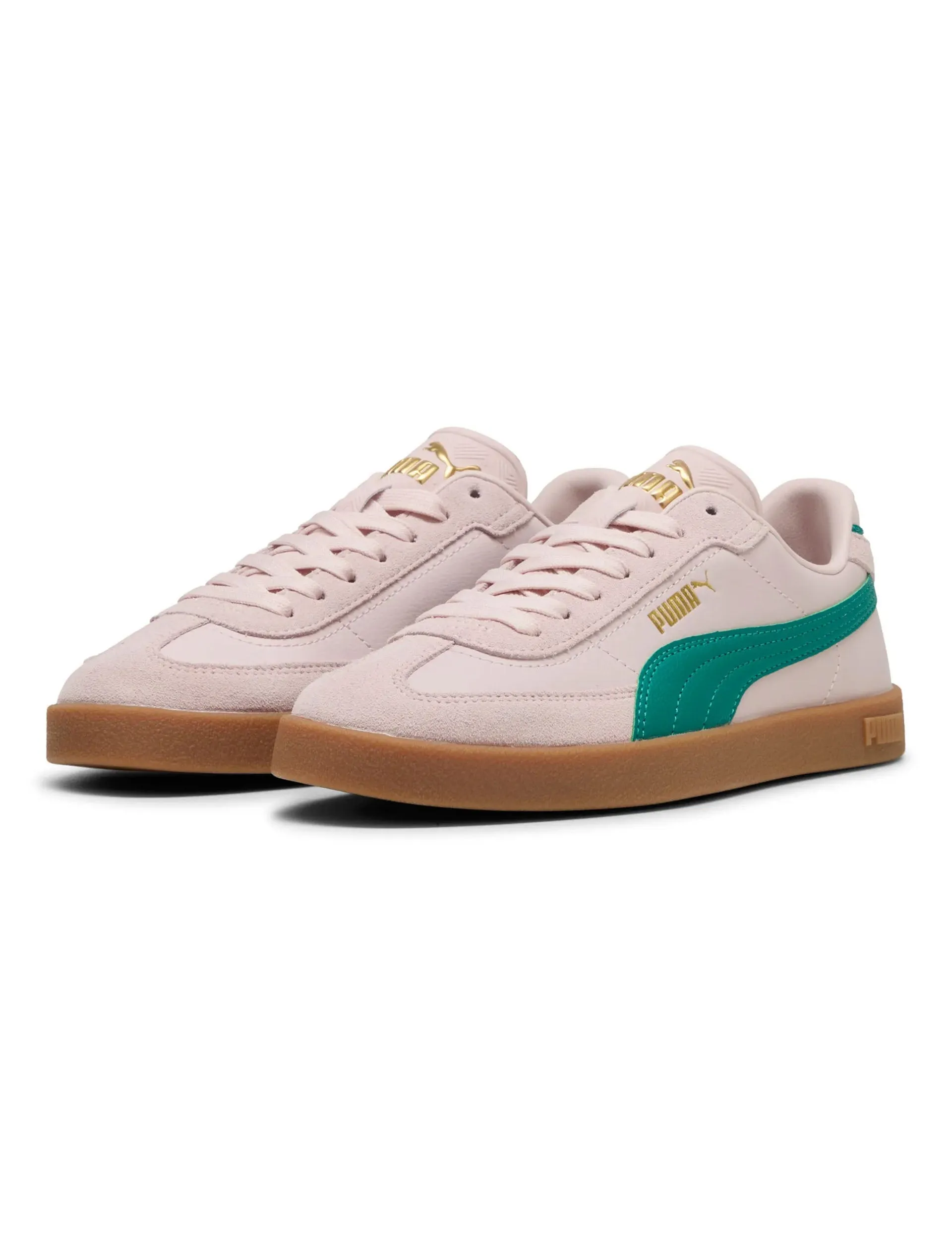 Club II Era Sneakers - Mauve Mist/Wild Green Soccer Cleat Sole