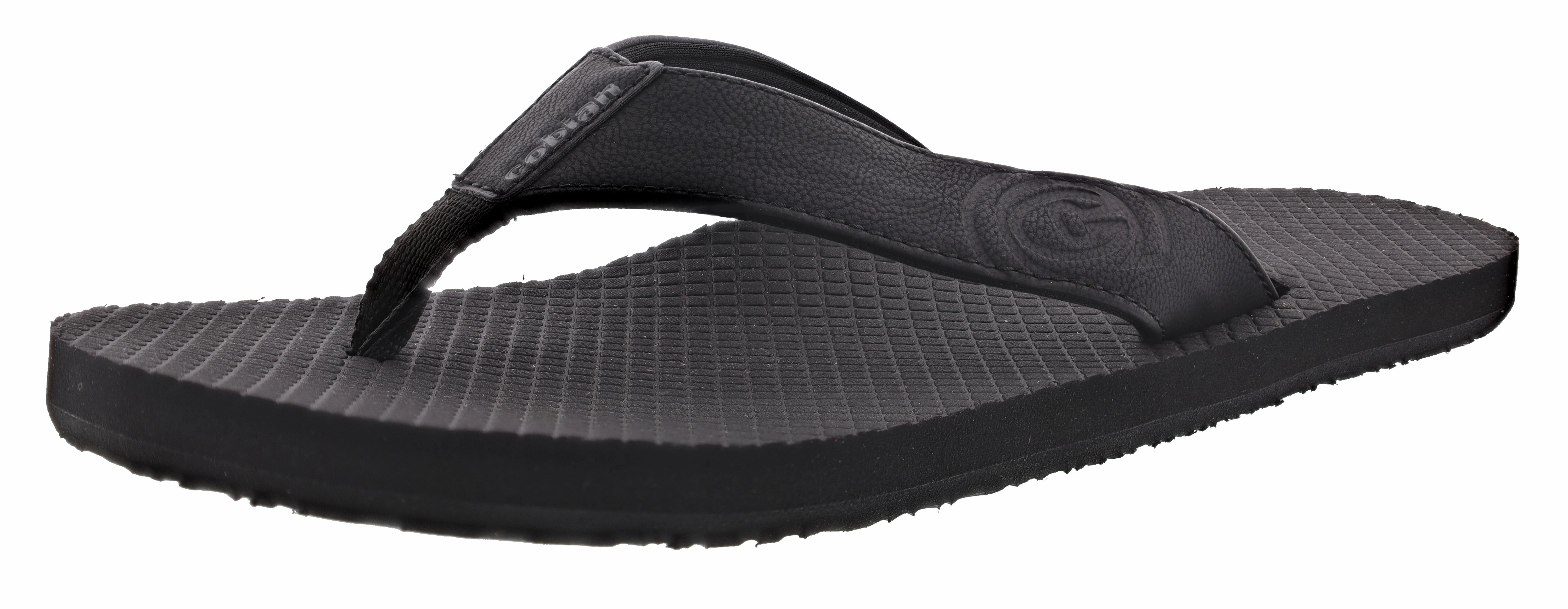 Cobian Men's Shorebreak Cushioned Flip Flops Sandals For People With Wide Feet