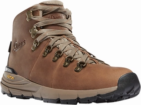 Rand Climbing Shoes Danner Mountain 600 Womens Rich Brown Suede 4.5in WP Hiking Boots