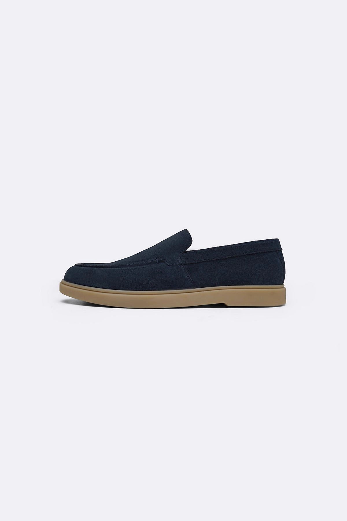 SUEDE LEATHER SLIP-ON LOAFERS Vegan Leather Loafers