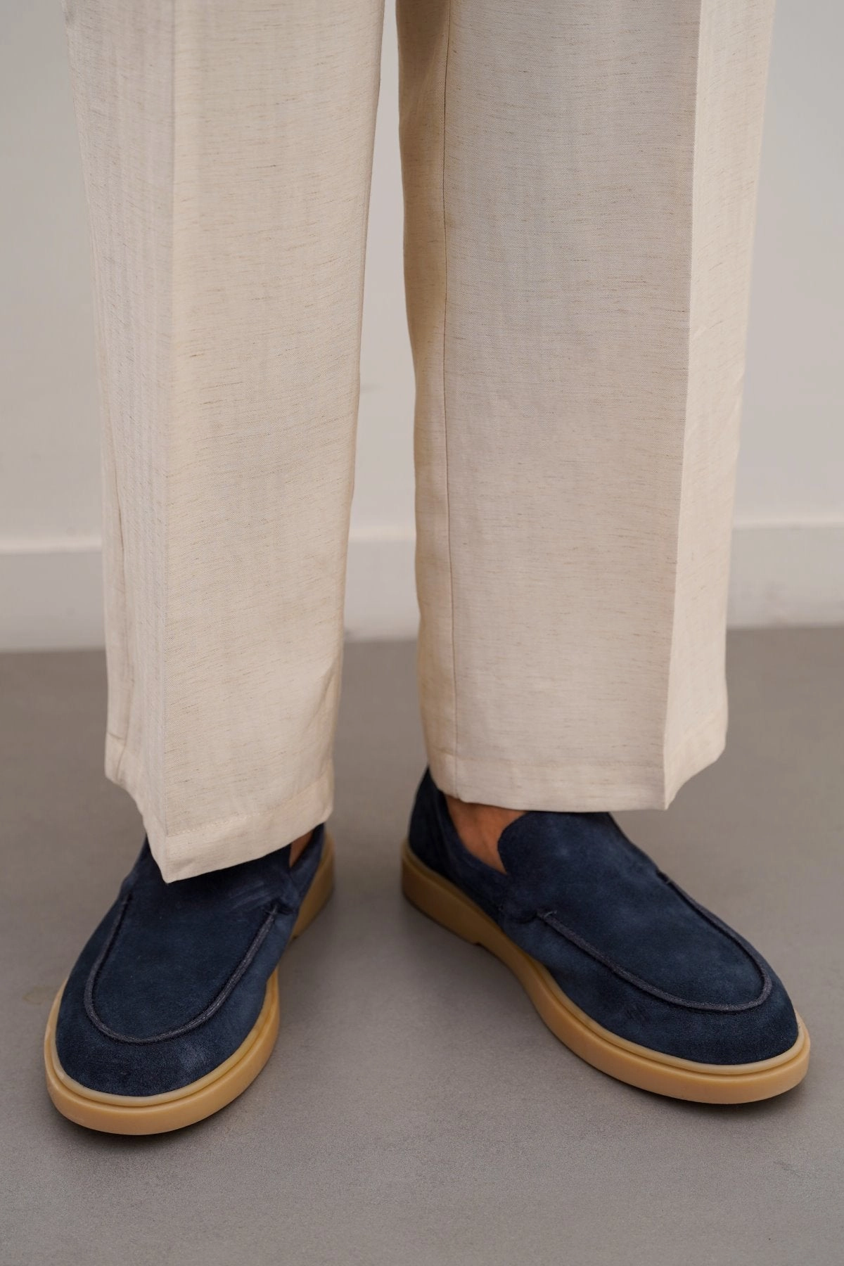 Dress Tassel Loafers SUEDE LEATHER SLIP-ON LOAFERS