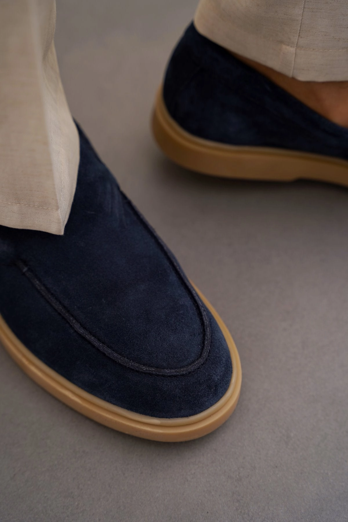 Most Comfortable Loafers For Walking SUEDE LEATHER SLIP-ON LOAFERS