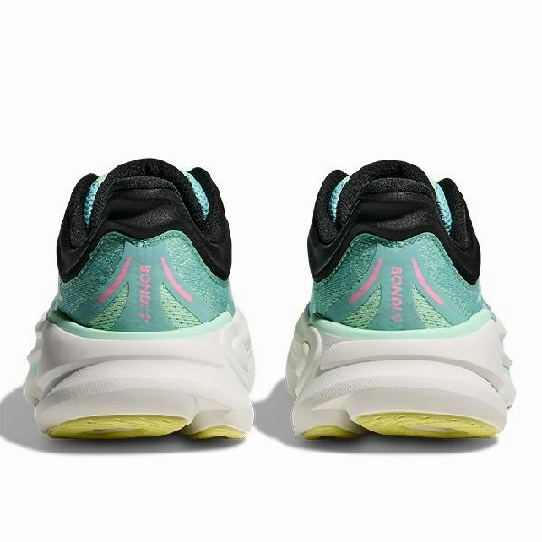 Best Inserts For Shoes Womens Hoka Bondi 9 Wide in Blue Spark/Mint Flourite