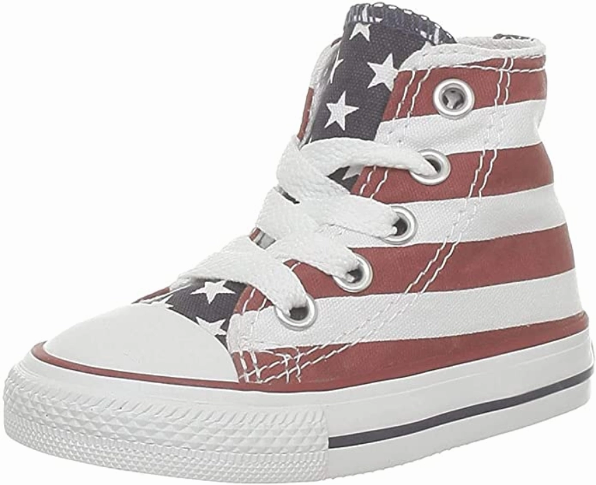 Converse Infant All Star HI 7J254 stars & bars