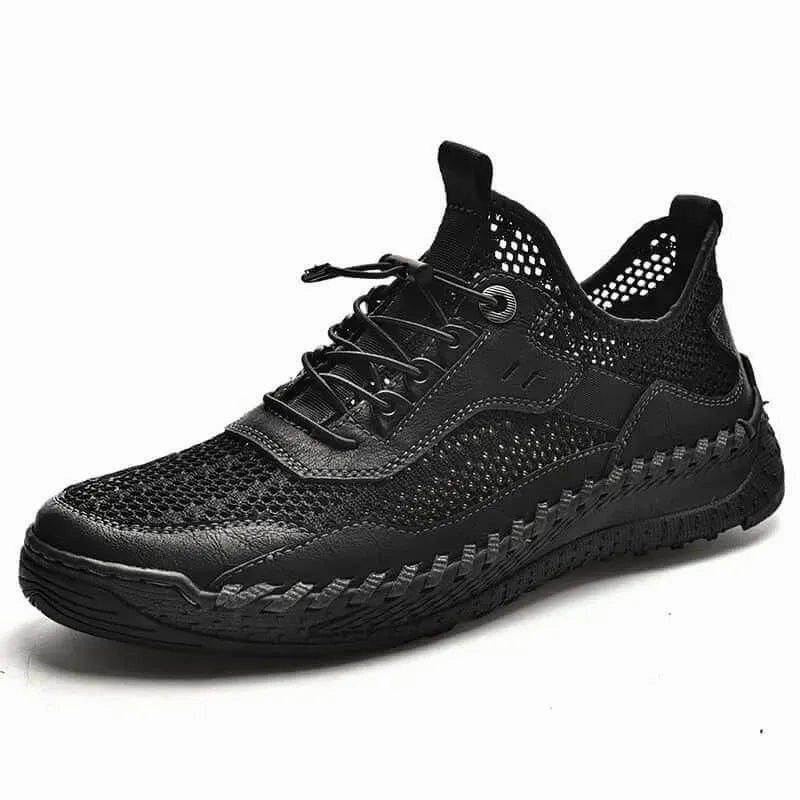Sneakers Tennis Shoes Alfred - Breathable Lace-Up Sneakers  Trainers